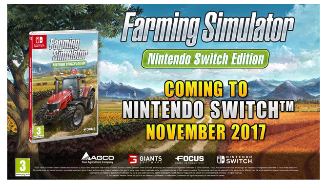 どこでも農業！ スイッチ版『Farming Simulator』初トレイラーが海外向けに披露