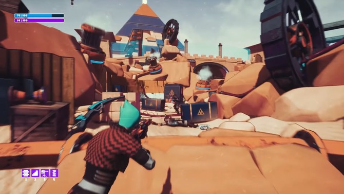スイッチ初のバトルロイヤルゲーム！？カートゥーン調のグラフィックが魅力的なTPS『Crazy Justice』開発中