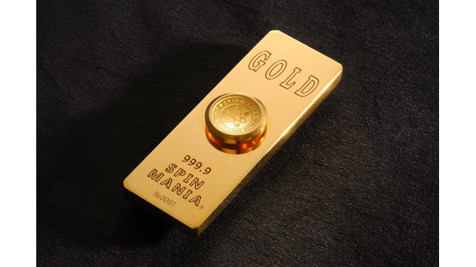 まばゆい輝きを放つ純金のハンドスピナーが発売―その価格なんと400万円！