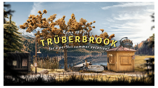 手作りビジュアルが凄い新作ADV『TRUBERBROOK』発表―Kickstarterを開始