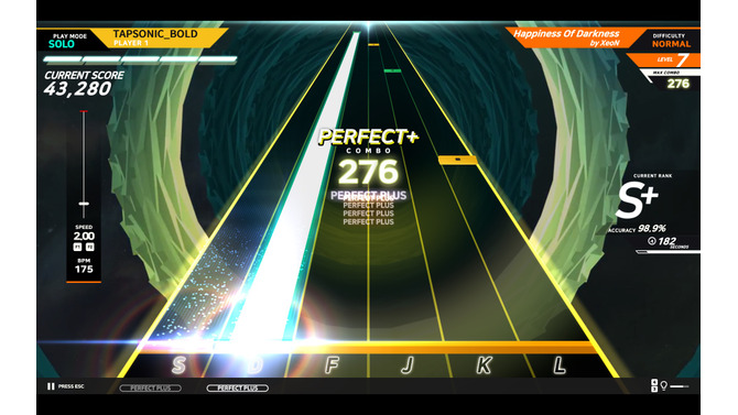Steam『TAPSONIC BOLD』正式サービス開始─各種インターフェイスが日本語に対応