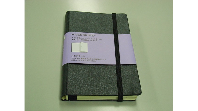 【iPhone 3G S】モレスキンをiPhoneカバーに工作