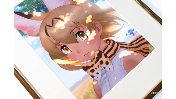 「Anique × けものフレンズ特設サイト 」（C）KFP