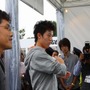 『EA SPORTS グランドスラム テニス』試遊イベントでプロテニスプレーヤー錦織 圭選手がファンと対戦！