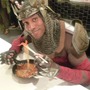 発売記念イベントはラーメン屋で！？『ダンテズ・インフェルノ』イメージキャラクターのダンテさんも登場