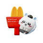 マクドナルドにて、映画「マイクラ」と「ちいかわ」のハッピーセットが期間限定で販売！ハチワレたちも歴代クルーのユニフォーム姿に