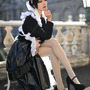 寝る子（X：@neruko_kanade_）、撮影：ペヤング（X：@Peyoung_photo）