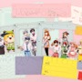 「カラフルピーチ」が可愛いペーパーシアター化！“ダイナー”をモチーフに「からぴち」メンバー勢揃いのファン必見アイテム