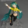 健康的なおヘソ！可動フィギュア「初音ミク　Fit Boxing Ver.」が登場ーダンベルや縄跳び、ゲームを再現可能なパーツも付属