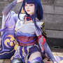 雷電将軍『原神』／くれは くく（X：@kuku_81cos）