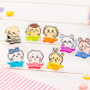 ピースするちいかわたちが可愛い！「ちいかわくじ」3商品が再販決定ーアクスタに加えて、神秘的なステンドグラス風アクリルバッジも