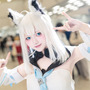 白上フブキ「ホロライブ」／むあ（X：@mua_cos_）