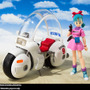 「ドラゴンボール」ブルマが記念すべき第1話の“ピンク服姿”でフィギュアに！連動性ある「ブルマのバイク」と共に再販
