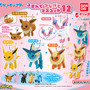 『ポケモン』イーブイ（メスのすがた）と進化系がズラリ！「つまんでつなげてマスコット12」に10種類が仲間入り