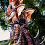 リオレウス装備『モンスターハンター』／七星めろん（X：@nanasemeron）