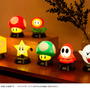 台座の「SUPER MARIO」ボタンで点灯！テレサのキャラクターライトがインテリアにぴったり