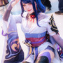 雷電将軍／おかち（X：@okachicos）、撮影：まるもっち（X：@_marumotti）
