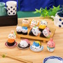 中トロの乗ったちいかわ、いくら軍艦に包まれたうさぎ…人気シリーズ「ちいかわ寿司」の新作フィギュアコレクションが可愛すぎる！