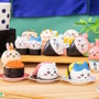 中トロの乗ったちいかわ、いくら軍艦に包まれたうさぎ…人気シリーズ「ちいかわ寿司」の新作フィギュアコレクションが可愛すぎる！