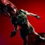『KOF』より「覚醒レオナ」が山下しゅんや氏の描きおろしで立体化！狂気の表情や深紅の髪、全体の影塗装でただならぬ雰囲気に