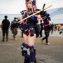 ユニコーンガンダム2号機　バンシィ（擬人化）／喬米 Qiaomiplaying（ Instagram：qiaomi0831）