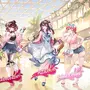 「ホロナツパラダイス」各メンバーの描き下ろし衣装。
