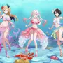 ホロライブ3期生たちが「ホロナツ衣装」の三面図をお披露目！マリン船長「けっこう際どいんですケド キービジュだと隠されちゃった」