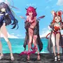 ホロライブ3期生たちが「ホロナツ衣装」の三面図をお披露目！マリン船長「けっこう際どいんですケド キービジュだと隠されちゃった」