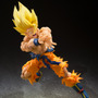 “クリリンのことかー!!!!!”「ドラゴンボールZ」より「スーパーサイヤ人孫悟空」アクションフィギュアが再販！かめはめ波用エフェクトパーツも同梱