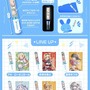 「ホロライブ」ペンライトがミニチュアに！6thフェスのイラスト使用し、実際に光るチャーム56種がガシャポンオンラインにて予約受付実施