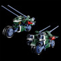 当時のボディ&パッケージで復活！「機甲戦記ドラグナー」ギガノス帝国のメカ4機セットが7月29日12時より予約開始