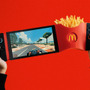 フライドポテトMサイズをすっぽり収納のスイッチ2ジョイコンホルダー3Dプリントモデル無料公開