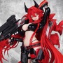 鍛え抜かれた腹筋に注目…！『勝利の女神：NIKKE』より「レッドフード」が専用ライフル「ウルフスベイン」を携えて立体化