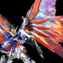RGガンプラ「ストフリ」「デスティニー」のチタニウムフィニッシュ仕様が再販！ディスプレイを一層華やかにする「光の翼」も同時予約