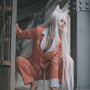 ブラック羽川「猫物語」／雨路おじさん（X：@URUR__s）