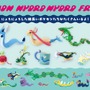 にょろにょろした『ポケモン』たちが集合！自由にポーズをとれるハクリューぬいぐるみや、ハブネークに巻き付かれるＴシャツなどユニーク