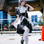 「魔法メイドカフェ  マジカルロリポップ」メイド服（本人デザイン）／月海つくね（X：@XaiabP）