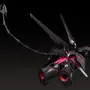 「機動戦艦ナデシコ」より漆黒の機体「ブラックサレナ」プラモが再販！差し替えなしで「エステバリス」の内蔵ギミックまで再現された豪華仕様
