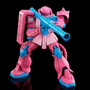 ピンク・ブルーのビビットカラーが強烈！ドラマ公式ガンプラ「HG 量産型ルカ専用ザク」が8月28日12時より予約開始