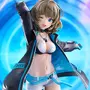 ジャケットの下には大胆なダンス衣装！『デレマス』より「高垣楓」1/7スケールフィギュアが予約受付開始ーブラックライトを当てることで青く発光