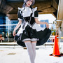 「魔法メイドカフェ マジカルロリポップ」メイド服（本人デザイン）／月海つくね（X：@XaiabP）