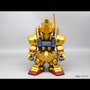 全高約24cm、金色塗装で圧倒的存在感！「機動戦士Zガンダム」より「SD百式」ジャンボソフビフィギュアが本日9月4日12時より予約受付開始