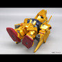 全高約24cm、金色塗装で圧倒的存在感！「機動戦士Zガンダム」より「SD百式」ジャンボソフビフィギュアが本日9月4日12時より予約受付開始
