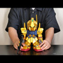 全高約24cm、金色塗装で圧倒的存在感！「機動戦士Zガンダム」より「SD百式」ジャンボソフビフィギュアが本日9月4日12時より予約受付開始