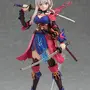 『FGO』より「セイバー/宮本武蔵」アクションフィギュアが再販！豊かな表情パーツに加えて、刀や好物のうどんなどオプションも充実