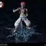 「鬼滅の刃」より「猗窩座」アクションフィギュアが再販！戦闘時に見せる狂気的な“嗤い顔”や、“破壊殺・羅針”プレートなど付属