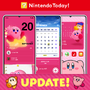 任天堂アプリ「Nintendo Today!」に、『星のカービィ』テーマが追加！ピンクでポップなデザインが可愛らしい