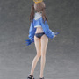 『ブルアカ』から「モエ(水着)」フィギュアが予約受付開始！リアルなシワ表現を施したジャケットなど、魅力を丹念に再現