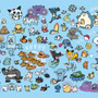 ポケモンたちの「逃」をテーマしたユーモラスなグッズが10月4日から発売！カビゴン「とおせんぼ」やイーブイ「にげかし」など