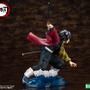 「鬼滅の刃」より胡蝶しのぶ、冨岡義勇フィギュアが再登場！それぞれ日輪刀を構える姿がエフェクトと共に立体化